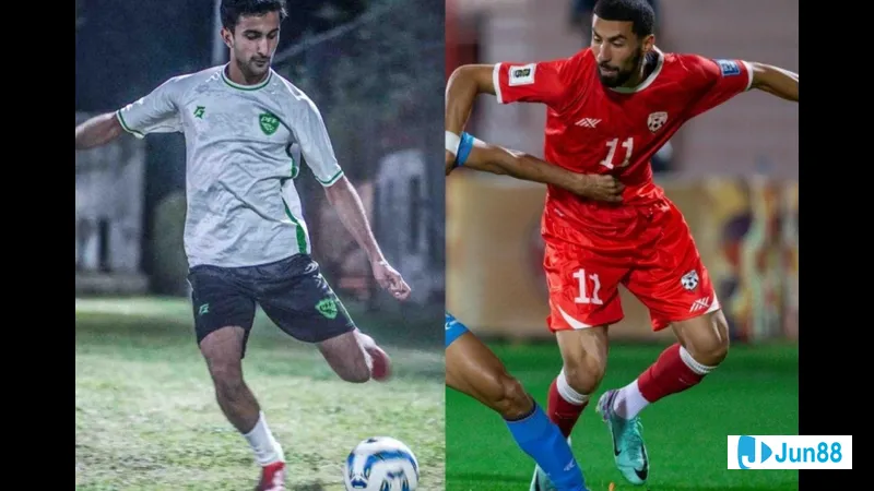 Cầu thủ Belarus U17 chạy nhanh với bóng trước áp lực của cầu thủ Na Uy U17