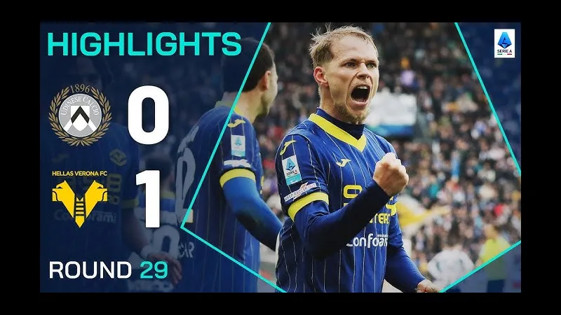 Cầu thủ Udinese hứng chịu tác động áp đảo từ Verona