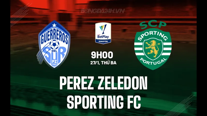 Cầu thủ Zeledon và Sporting FC tranh chấp quả bóng trên sân cỏ - Phong độ gần