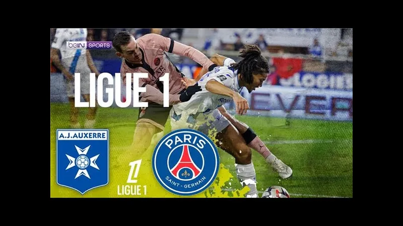 Cầu thủ Auxerre và Paris đối đầu trên sân cỏ