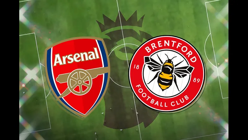 Cầu thủ Brentford và Arsenal đấu tranh gay gắt trên sân cỏ Cầu thủ Brentford và Arsenal đấu tranh gay gắt trên sân cỏ