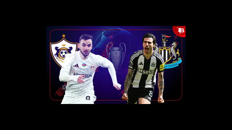 Cầu thủ Qarabag và Newcastle cạnh tranh gay gắt trên sân