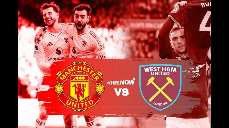 Hậu vệ West Ham ngăn chặn cầu thủ MU tiến vào vòng cấm Hậu vệ West Ham ngăn chặn cầu thủ MU tiến vào vòng cấm